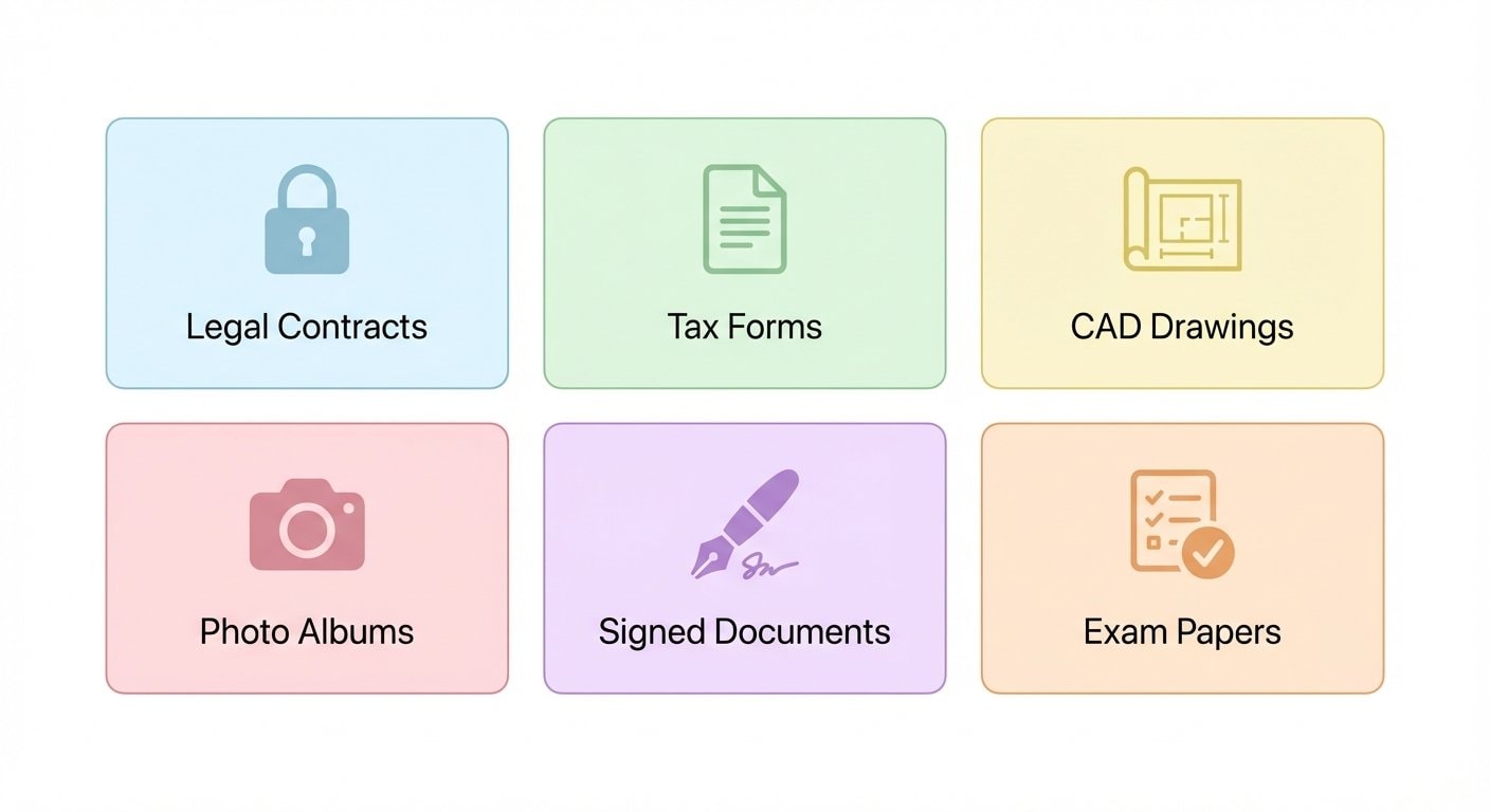 Use case decision matrix: when to flatten vs when to rasterize
