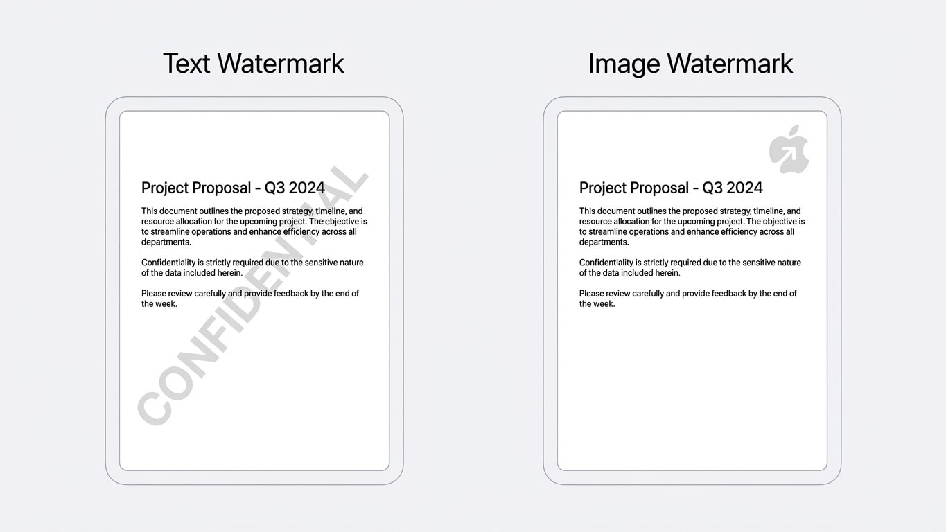 Text Watermark vs Image Watermark Comparison